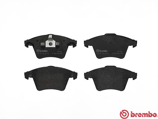 A.B.S. P 85 107 BREMBO Bremsbelagsatz, Scheibenbremse